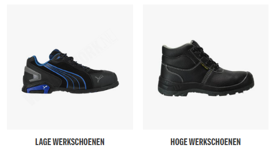 Werkschoenen Merkoverzicht